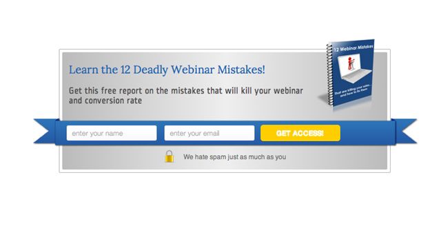 Дизайн формы opt-in Дизайн формы opt-in