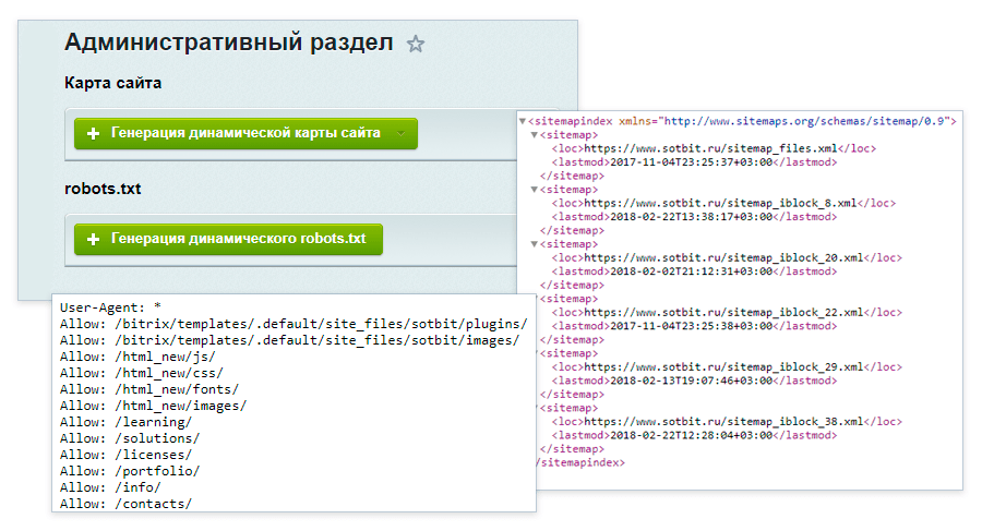 Генерация карты в мультирегиональности от Сотбит