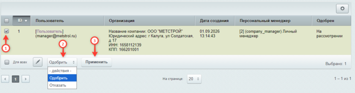 Документация Сотбит: . Модерация. Картинка 4