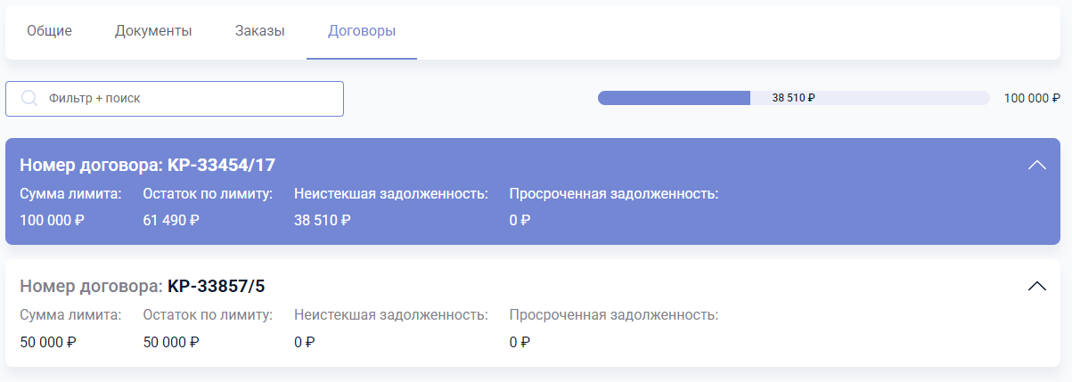 Документация Сотбит: . Управление договорами. Картинка 1