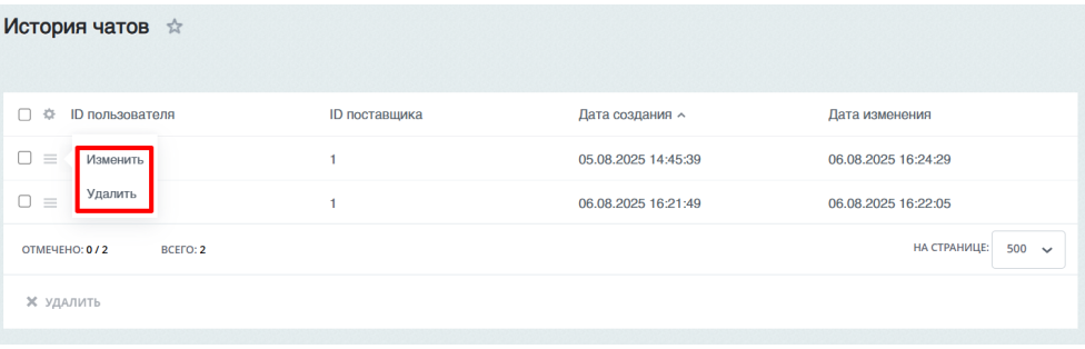 Документация Сотбит: Сотбит: Маркетплейс. Настройка чата. Картинка 1